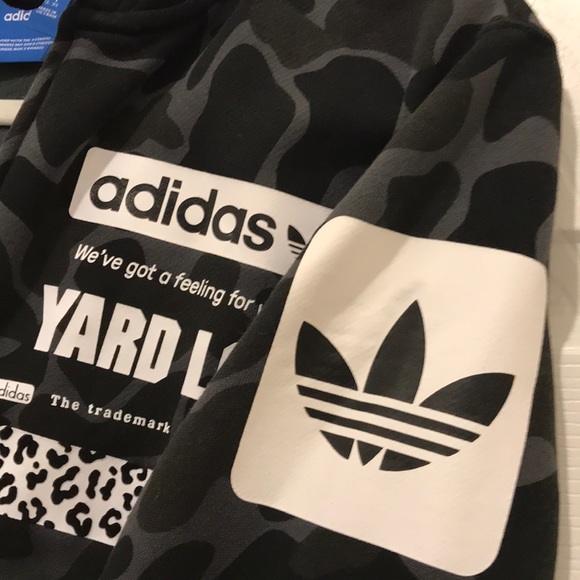 NEW Adidas Originals Yard Look Hoodie - Picture 3 of 8